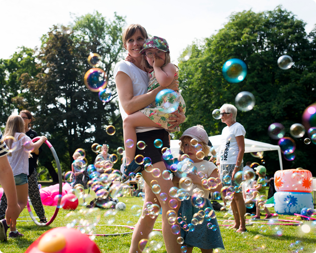 Bild på Jenny och dotter